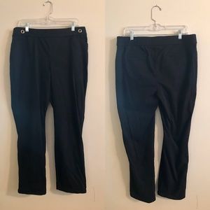 Dana Buchman Slimming Midrise Pull-On Pants Size L